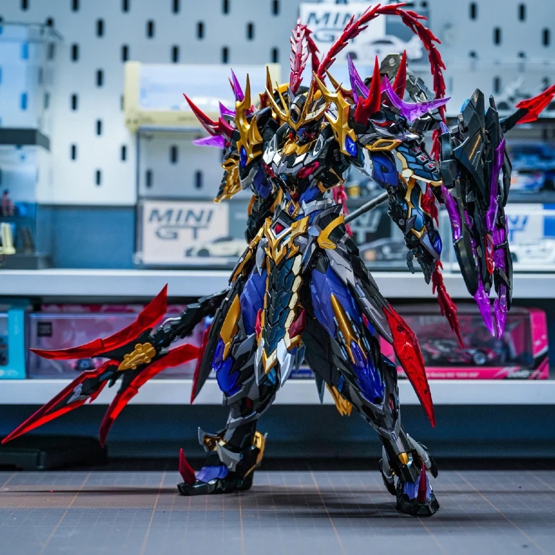 Model Kit Zhao Yun - Modelo Mecha Motor Nuclear Lu Bu