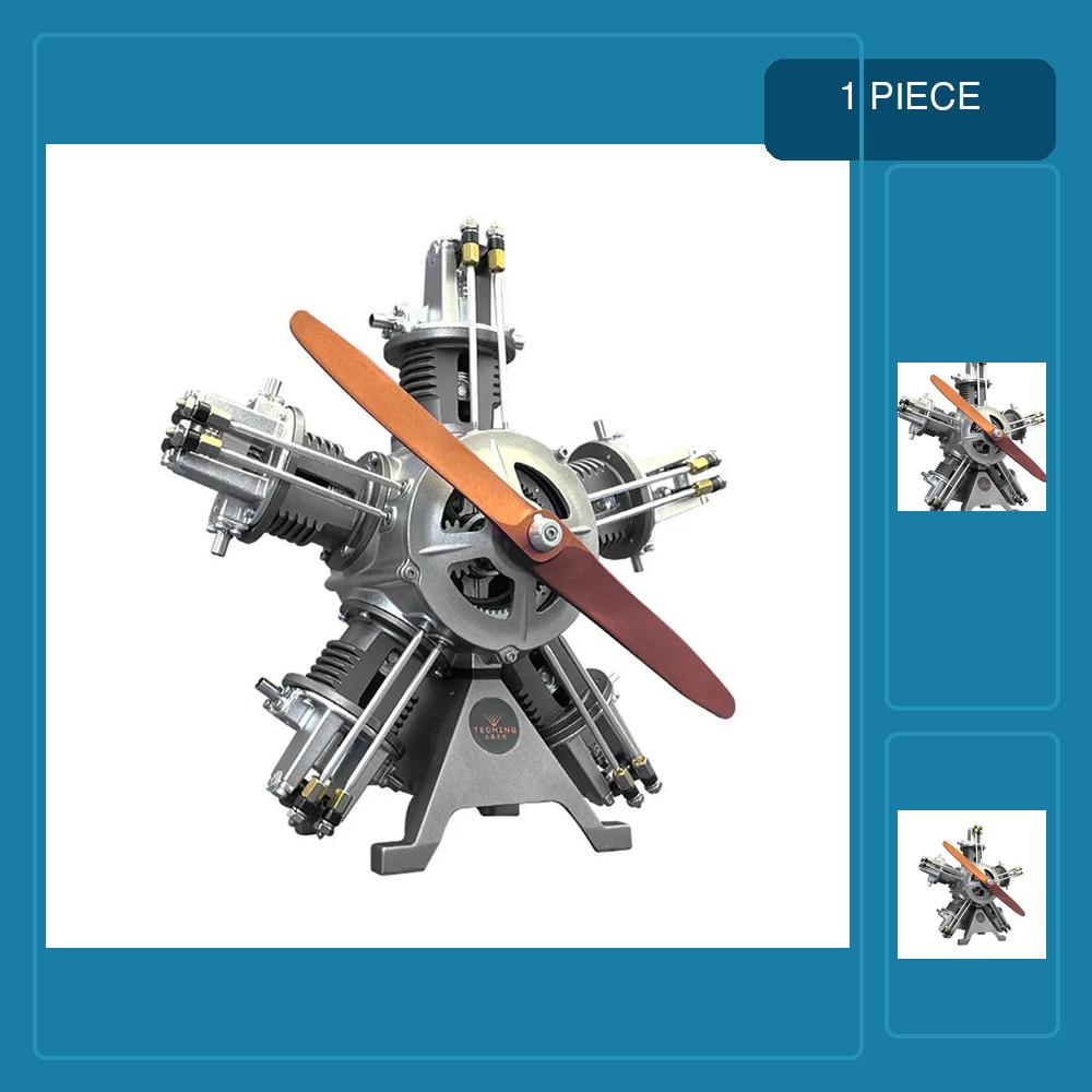 Model Kit V8 Engine - Kit de Montagem de Modelo de