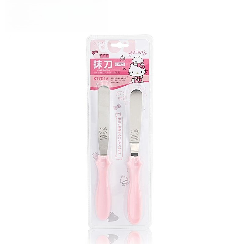 Model Kit Tools - Espátula Angulada Hello Kitty Inspirada em
