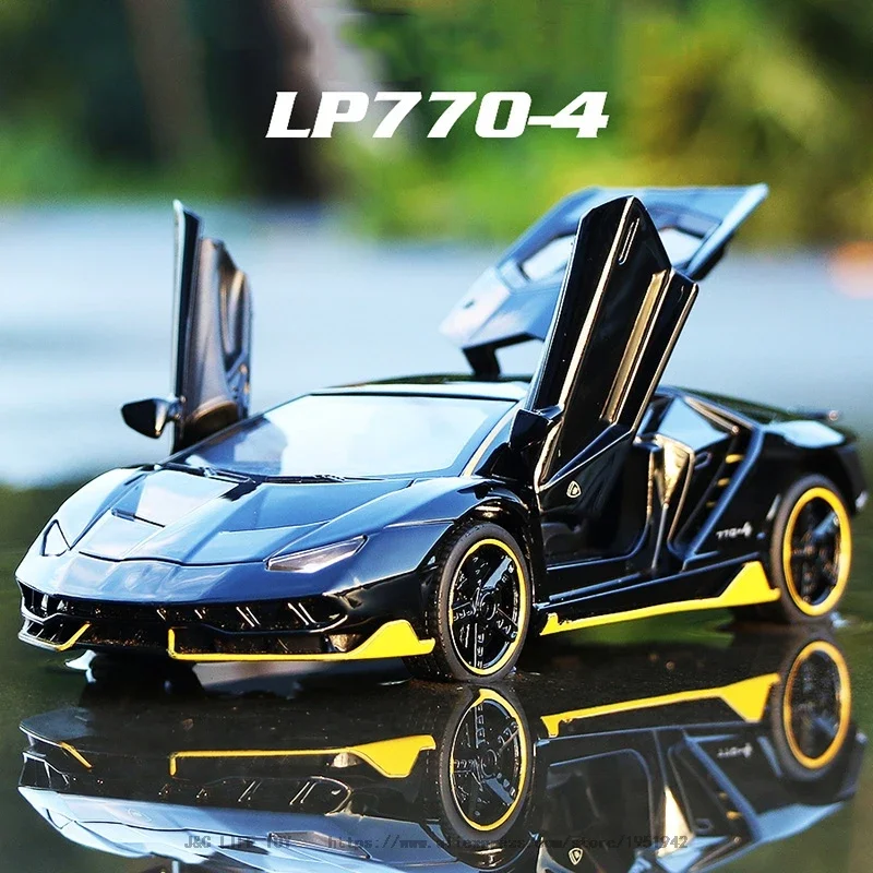 Model Kit Lamborghini - 1:32 lp770 750 liga modelo de