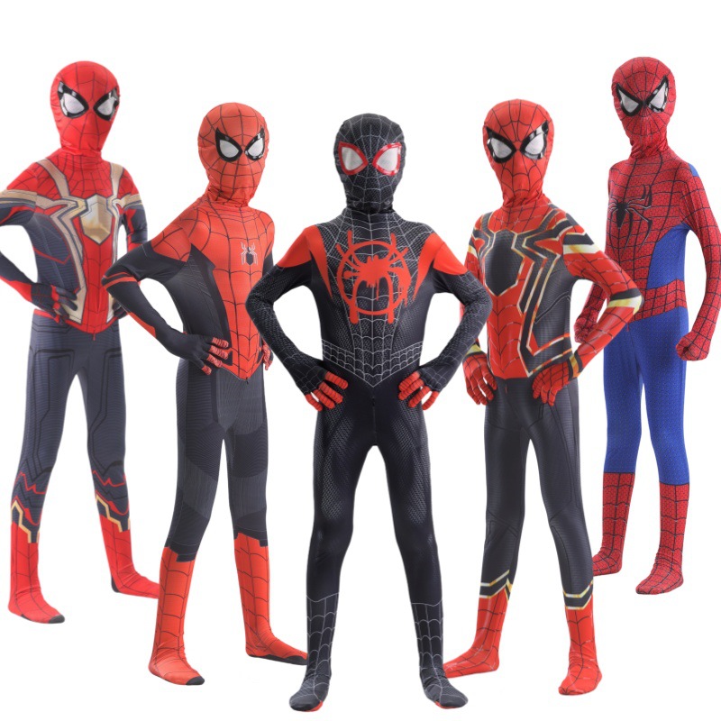 Model Kit Spiderman - Conjunto Completo de Fantasia de Cosplay