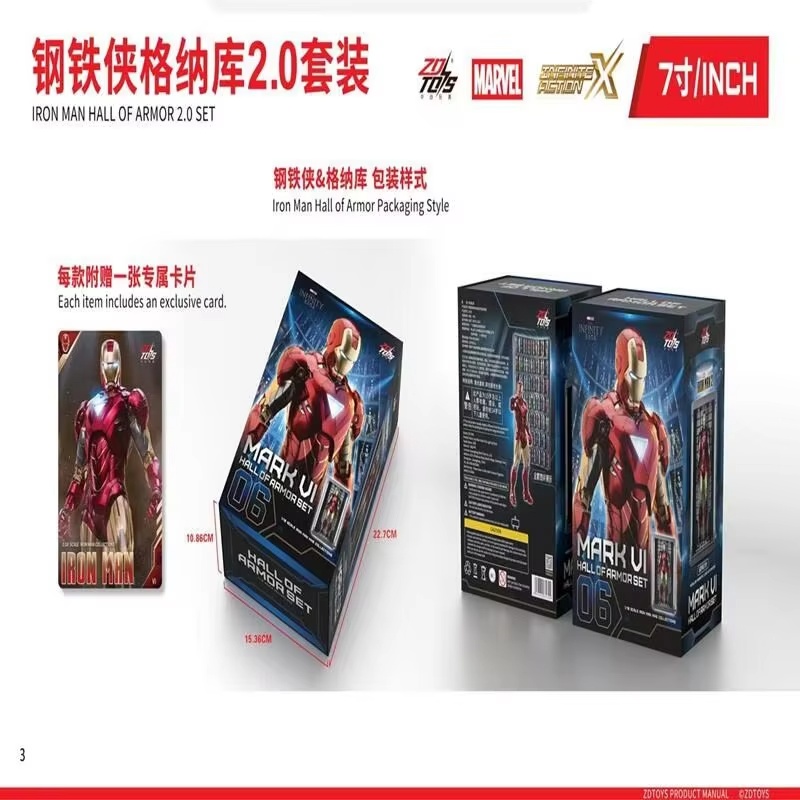 Model Kit Iron Man Mark 50 - Figura de Ação Marvel Iron Man