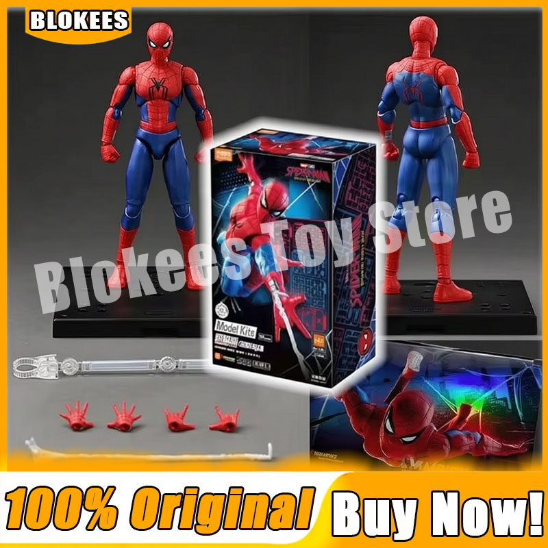 Model Kit Spiderman - Em Estoque Blokees BND Spider-Man Champion