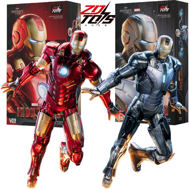Model Kit Iron Man Mark 50 - ZD Toys Homem de Ferro Tony