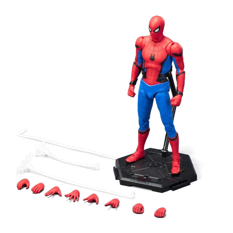 Model Kit Spiderman - Fondjoy Modelo Montado Homem-Aranha Traje Stark