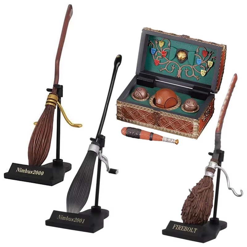 Model Kit Harry Potter - TOMY Gashapon Original 4 Peças Brinquedos