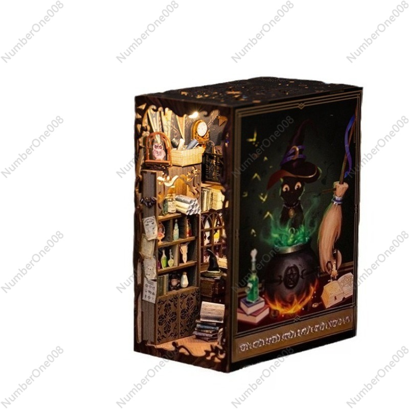Modelo de livraria de madeira  - Model Kit Wood avaliação e preço