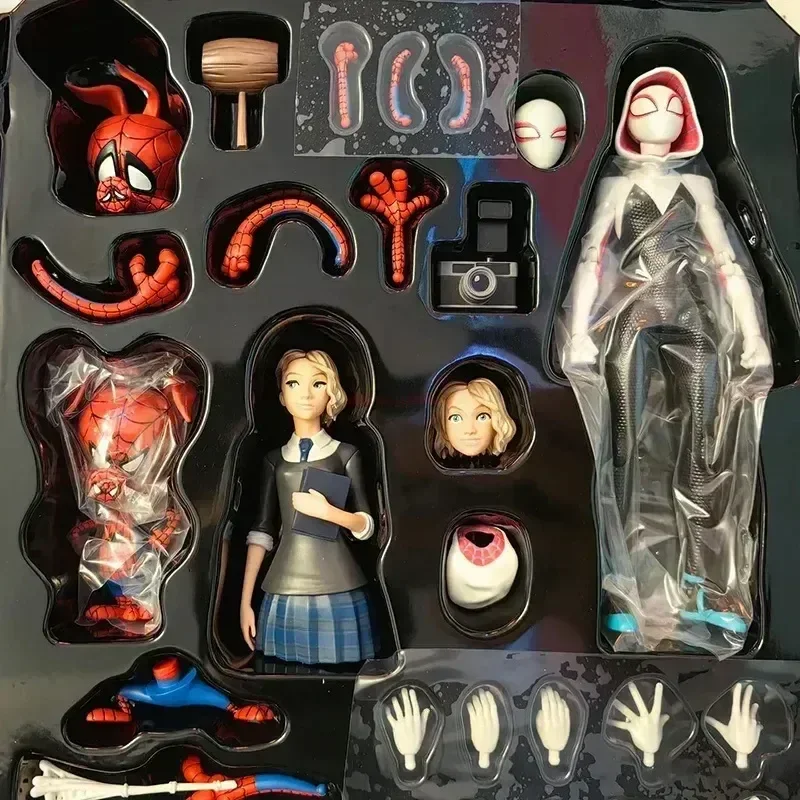 Figura de Ação Miles Gwen Pete - Model Kit Spiderman avaliação e preço