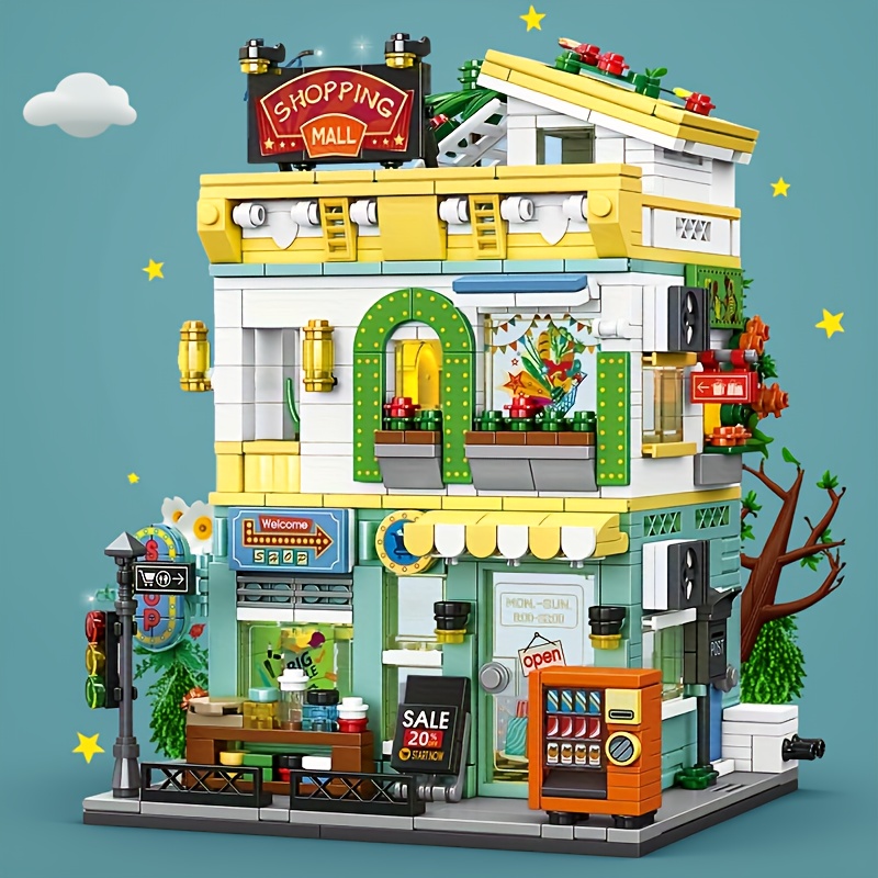 Blocos de Construção de Cenári - Model Kit Walmart avaliação e preço