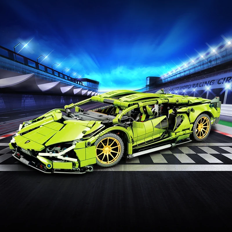 Criativo Técnico Bugattied Spo - Model Kit Lamborghini avaliação e preço