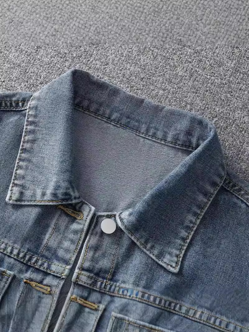 Jaqueta jeans vintage feminina - Model Kit Varnish avaliação e preço
