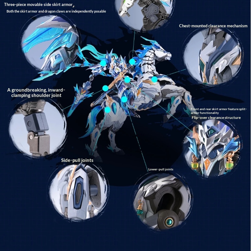 Kit de modelo mecha Legend of  - Model Kit Zhao Yun avaliação e preço