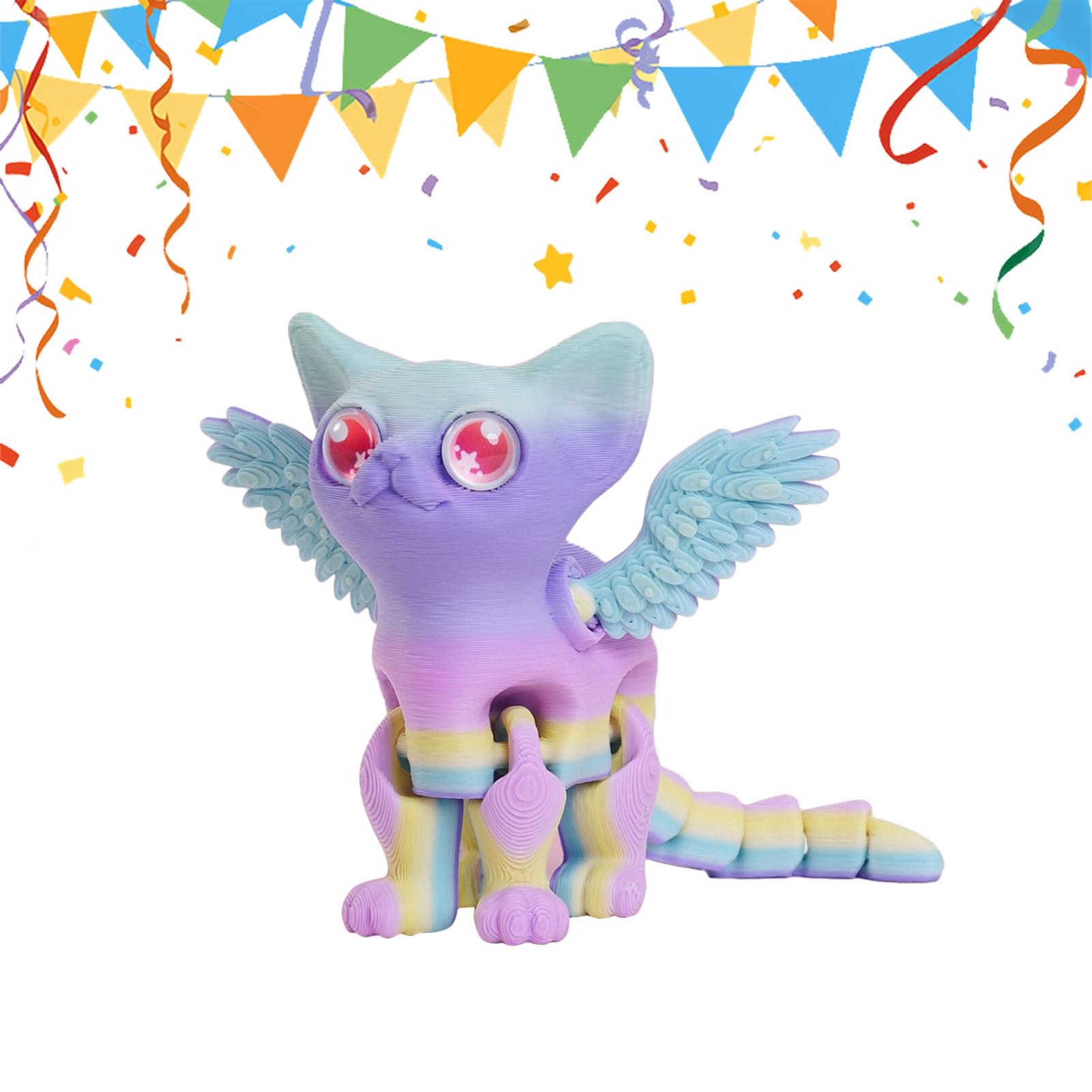 Figura de Gato em Impressão 3D - Model Kit Joints avaliação e preço