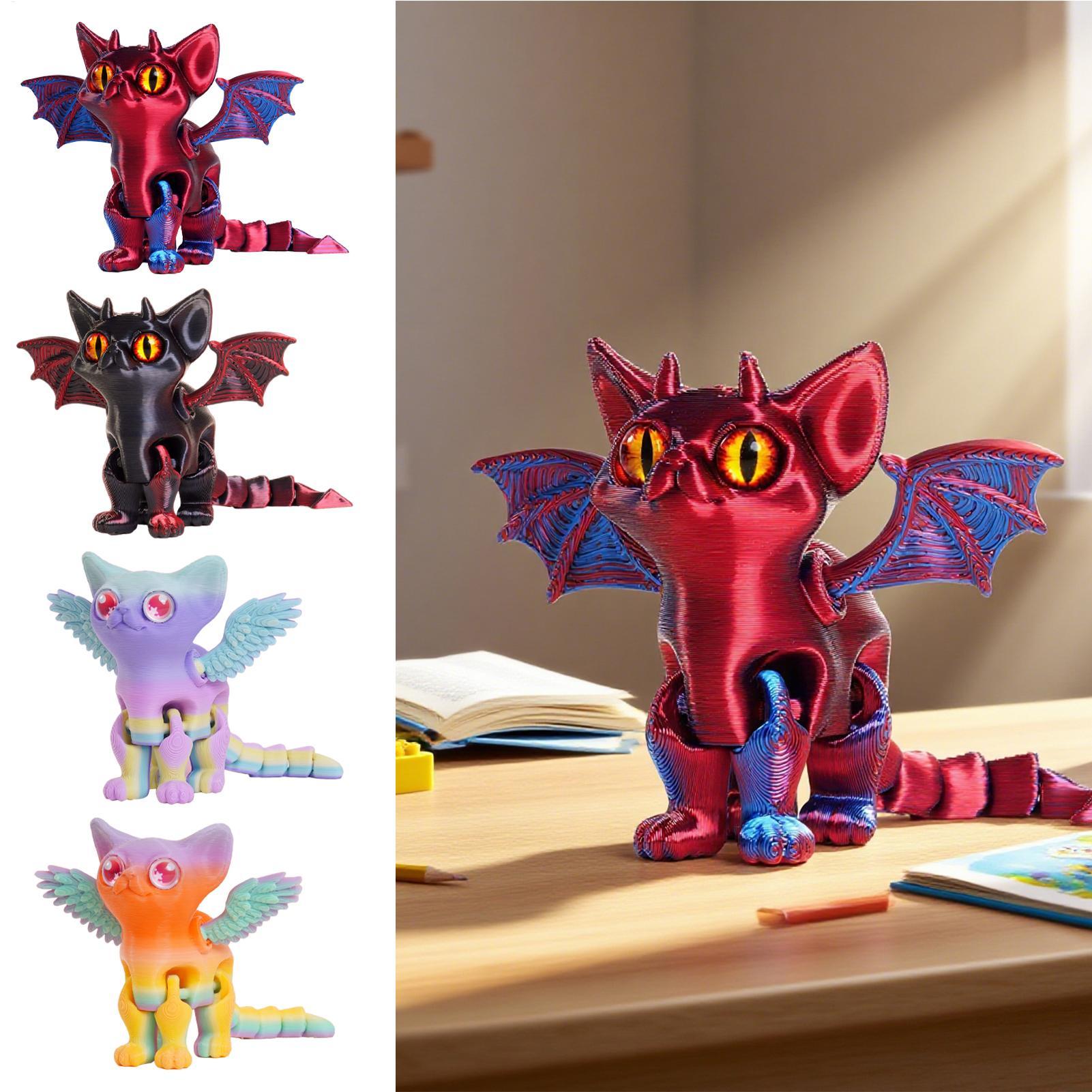 Figura de Gato em Impressão 3D - Model Kit Joints avaliação e preço