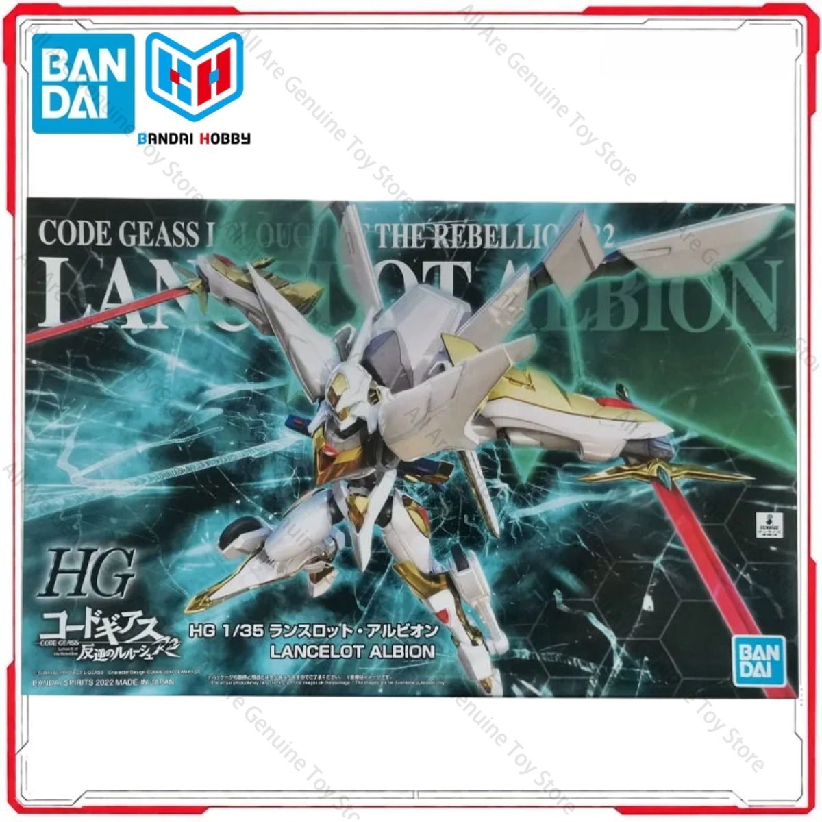 Kit de modelo original Bandai, - Model Kit Lancelot avaliação e preço