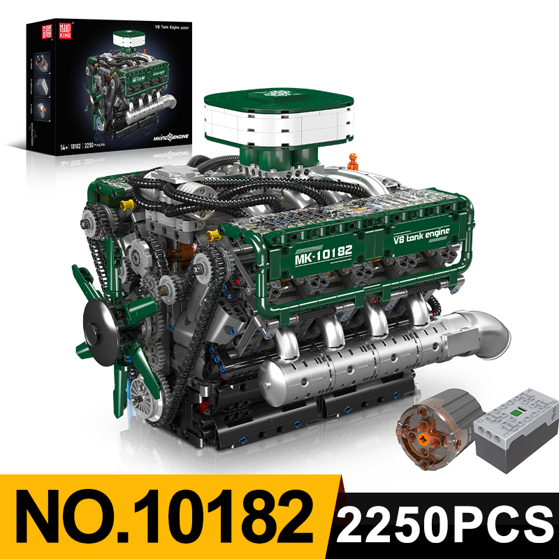 Molde rei 10182 v8 tanque moto - Model Kit V8 Engine avaliação e preço