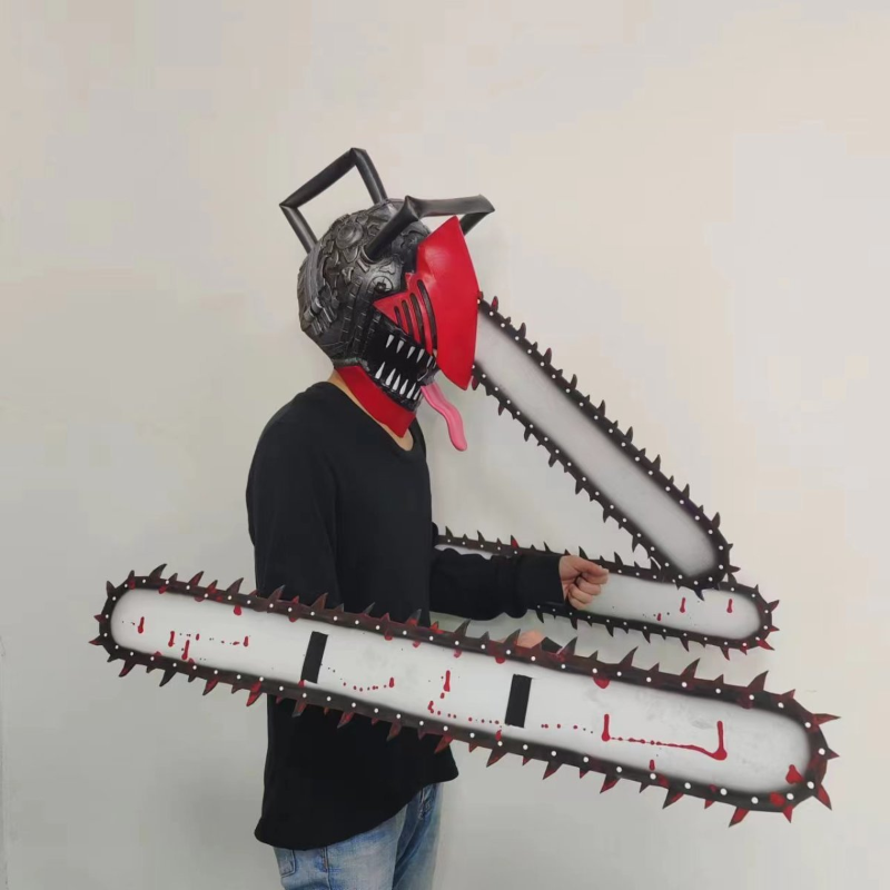 Capacete de Cosplay Anime Chai - Model Kit Chainsaw Man avaliação e preço