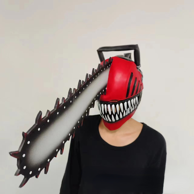 Capacete de Cosplay Anime Chai - Model Kit Chainsaw Man avaliação e preço