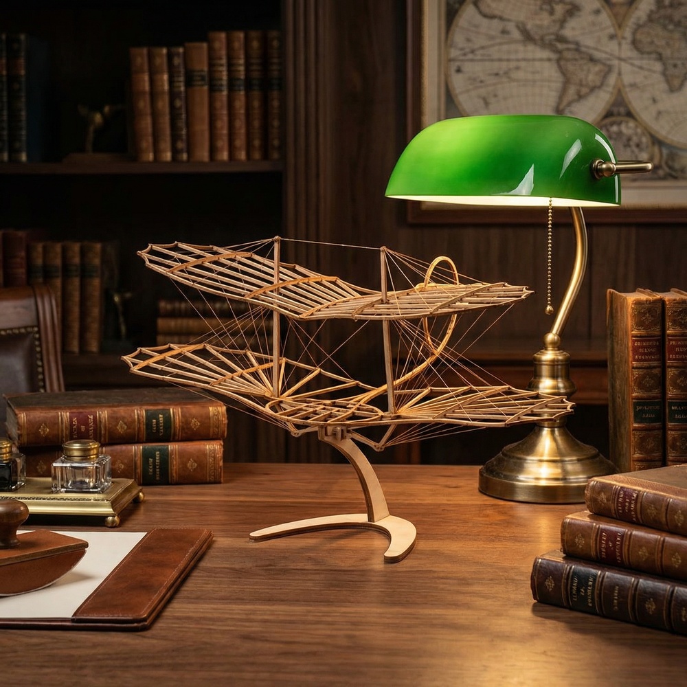 Planador Lilienthal em Escala  - Model Kit Wood avaliação e preço