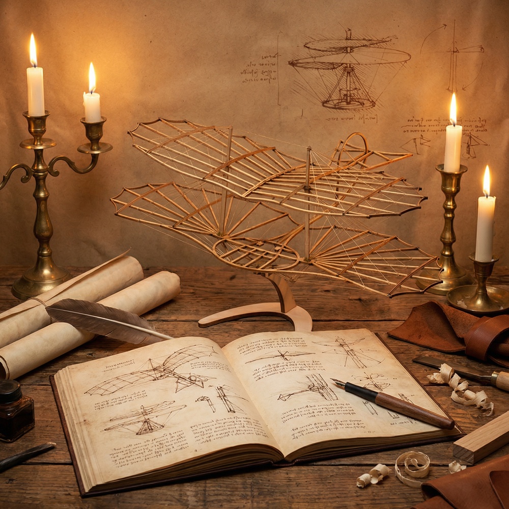 Planador Lilienthal em Escala  - Model Kit Wood avaliação e preço