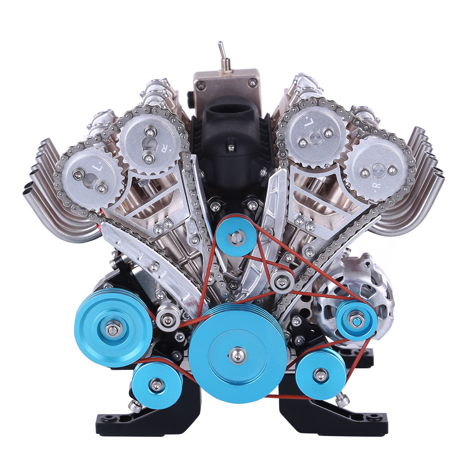500 + pçs diy v8 modelo de mot - Model Kit V8 Engine avaliação e preço