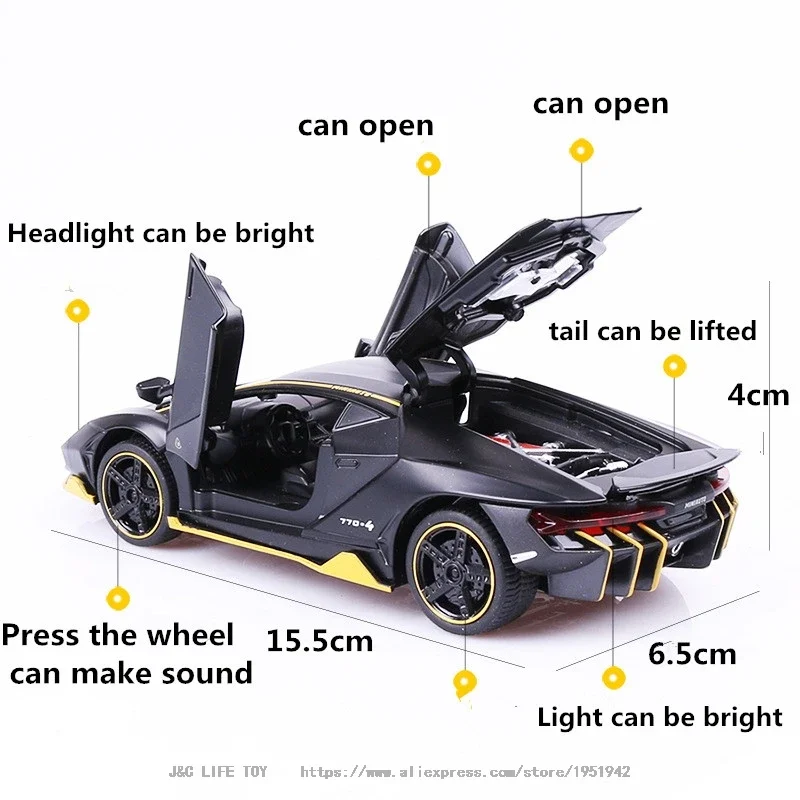 1:32 lp770 750 liga modelo de  - Model Kit Lamborghini avaliação e preço