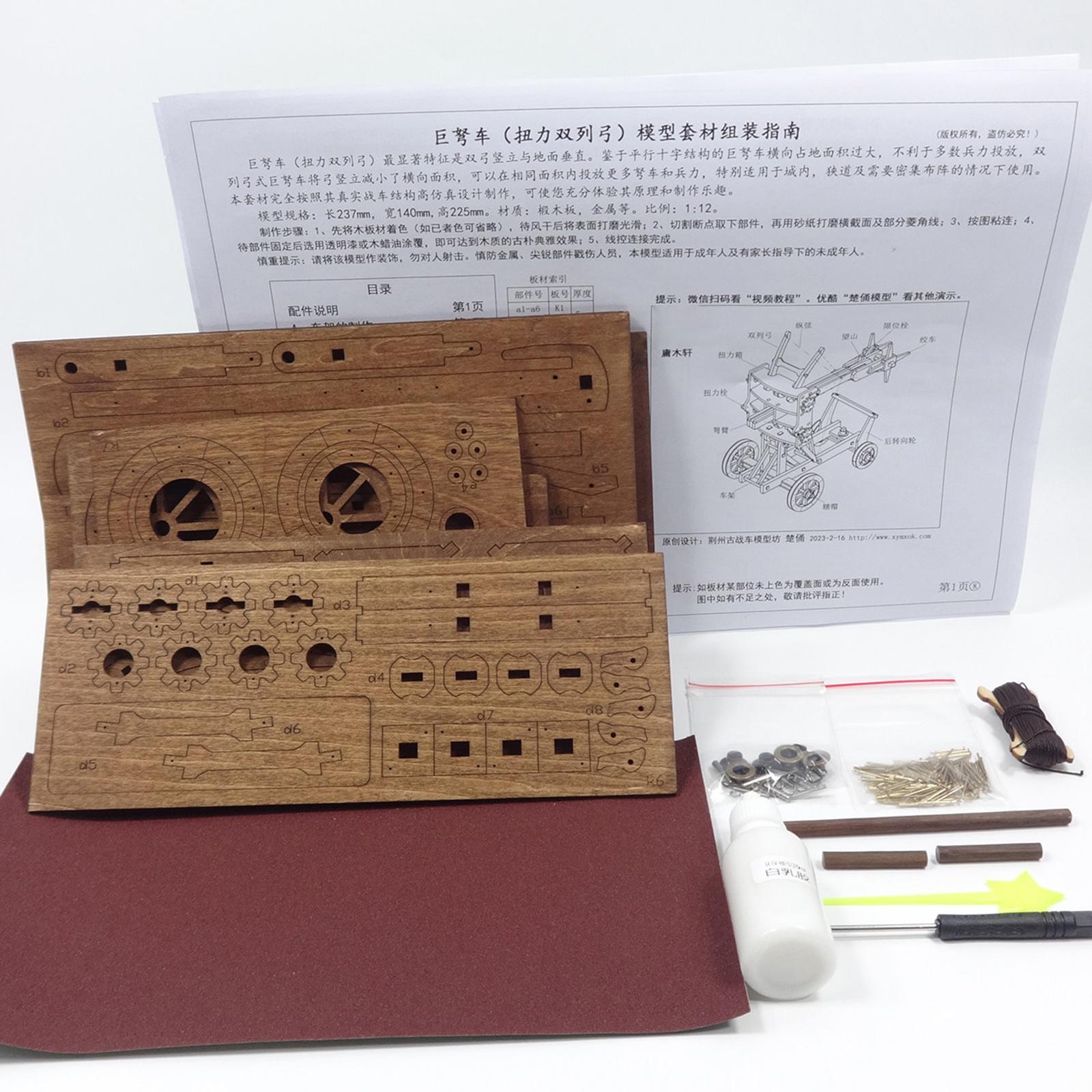 Kit de construção de modelo de - Model Kit Wood avaliação e preço
