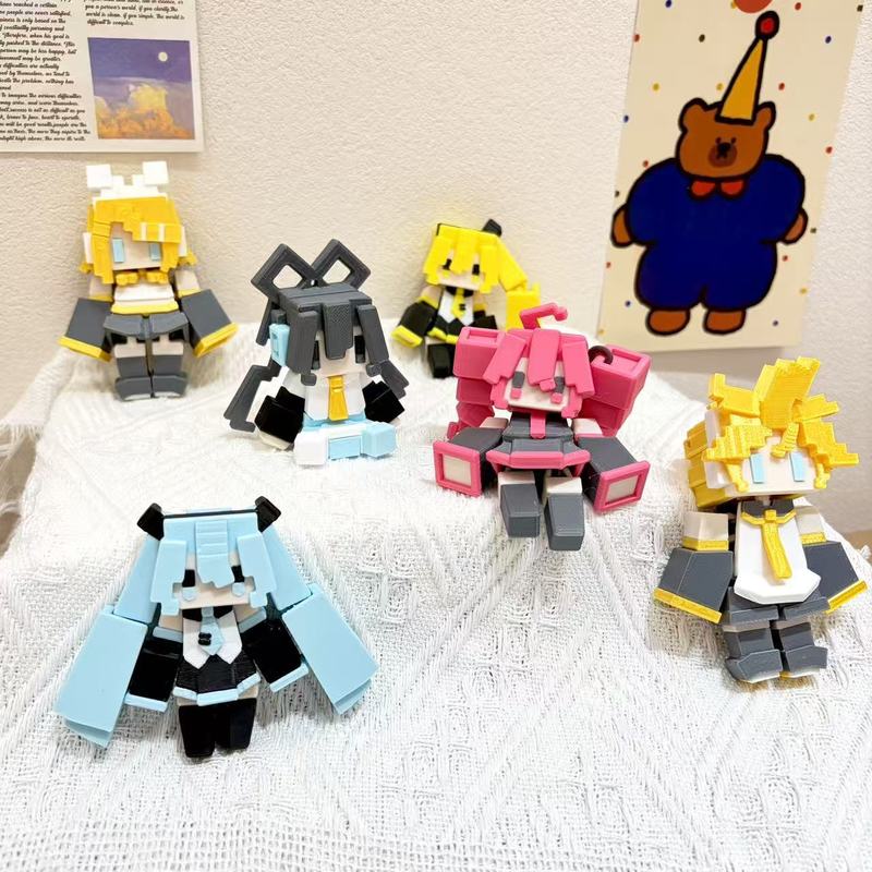 Chaveiro 3D Impresso da Anime  - Model Kit Hatsune Miku avaliação e preço