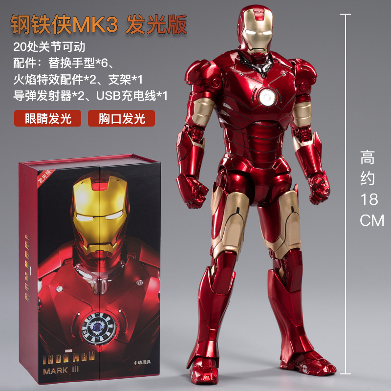 Original vingadores zd brinque - Model Kit Iron Man Mark 50 avaliação e preço