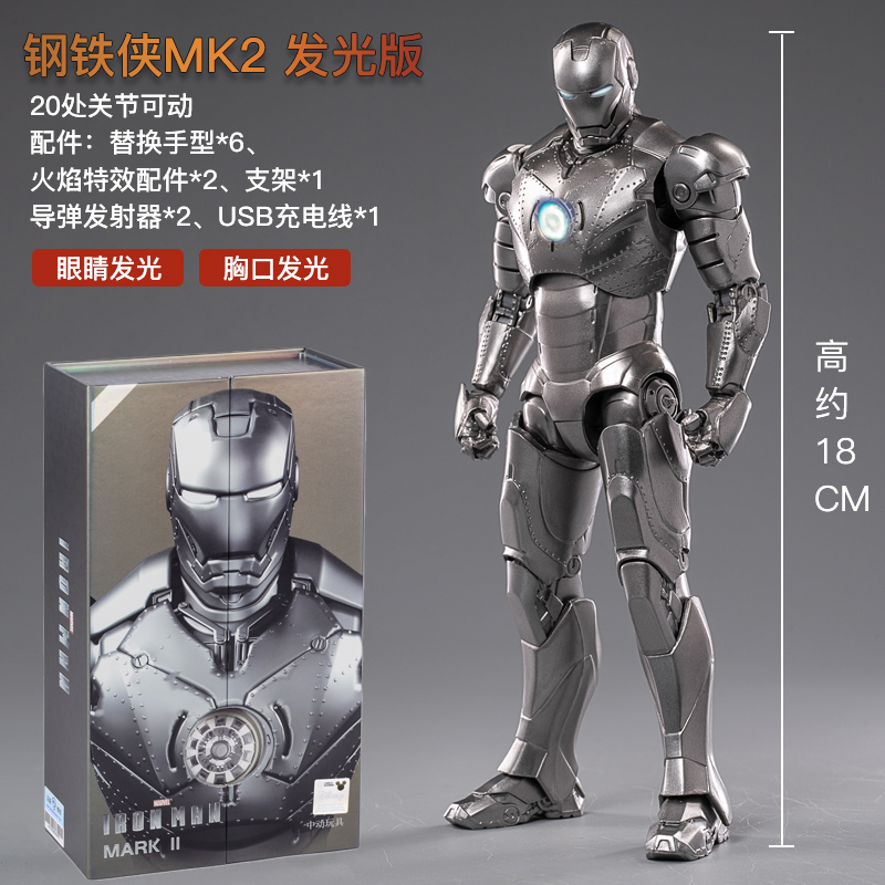 Original vingadores zd brinque - Model Kit Iron Man Mark 50 avaliação e preço