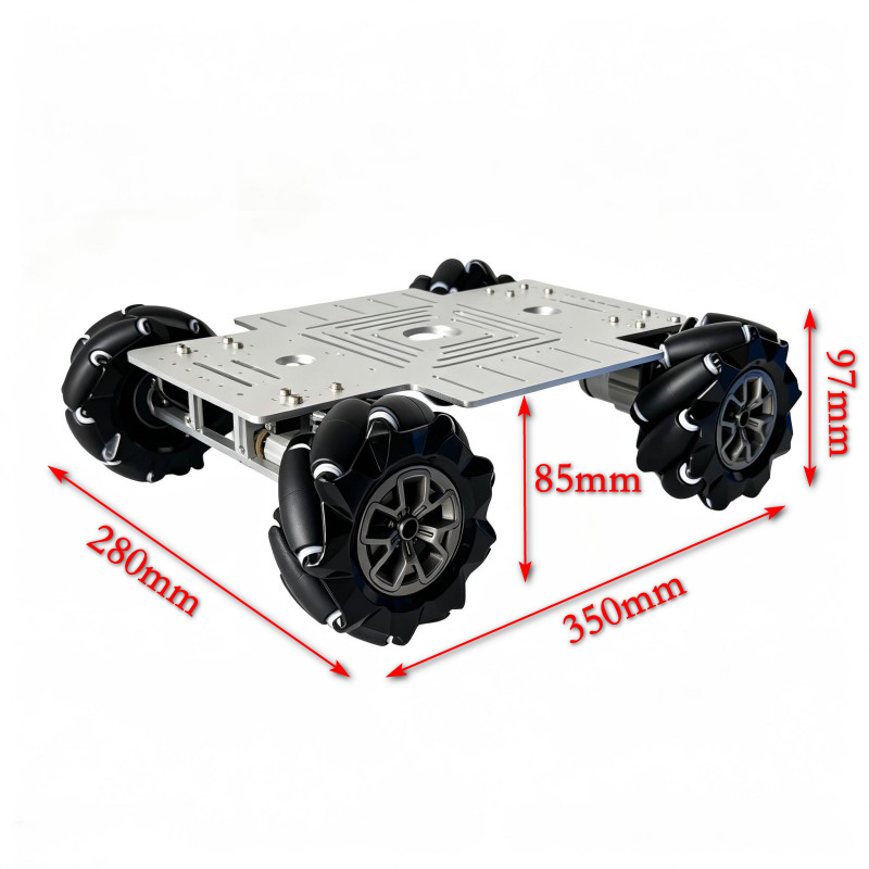 Carro Robô com Rodas Mecanum 4 - Model Kit Lancelot avaliação e preço