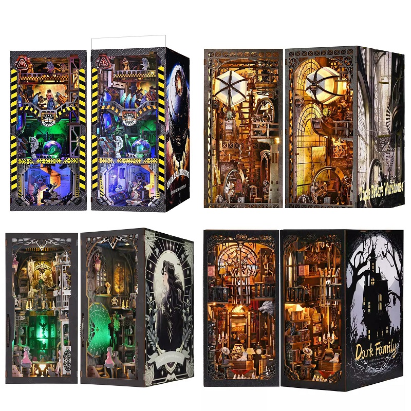 Kit DIY de Mini Estante de Liv - Model Kit Wood avaliação e preço