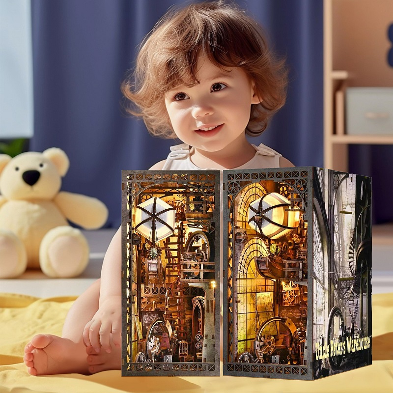 Kit DIY de Mini Estante de Liv - Model Kit Wood avaliação e preço