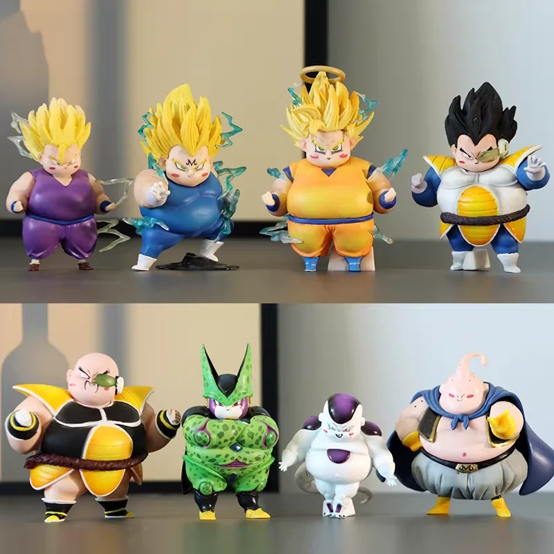 Conjunto de 8 Figuras de Drago - Model Kit Frieza avaliação e preço