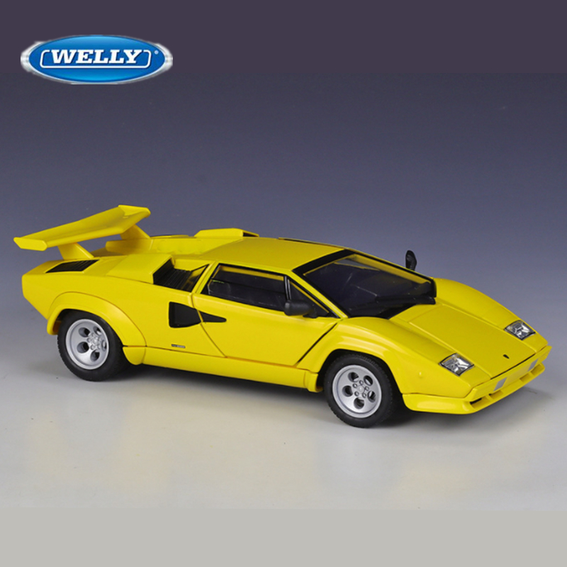 Welly1:24 lamborghini countach - Model Kit Lamborghini avaliação e preço