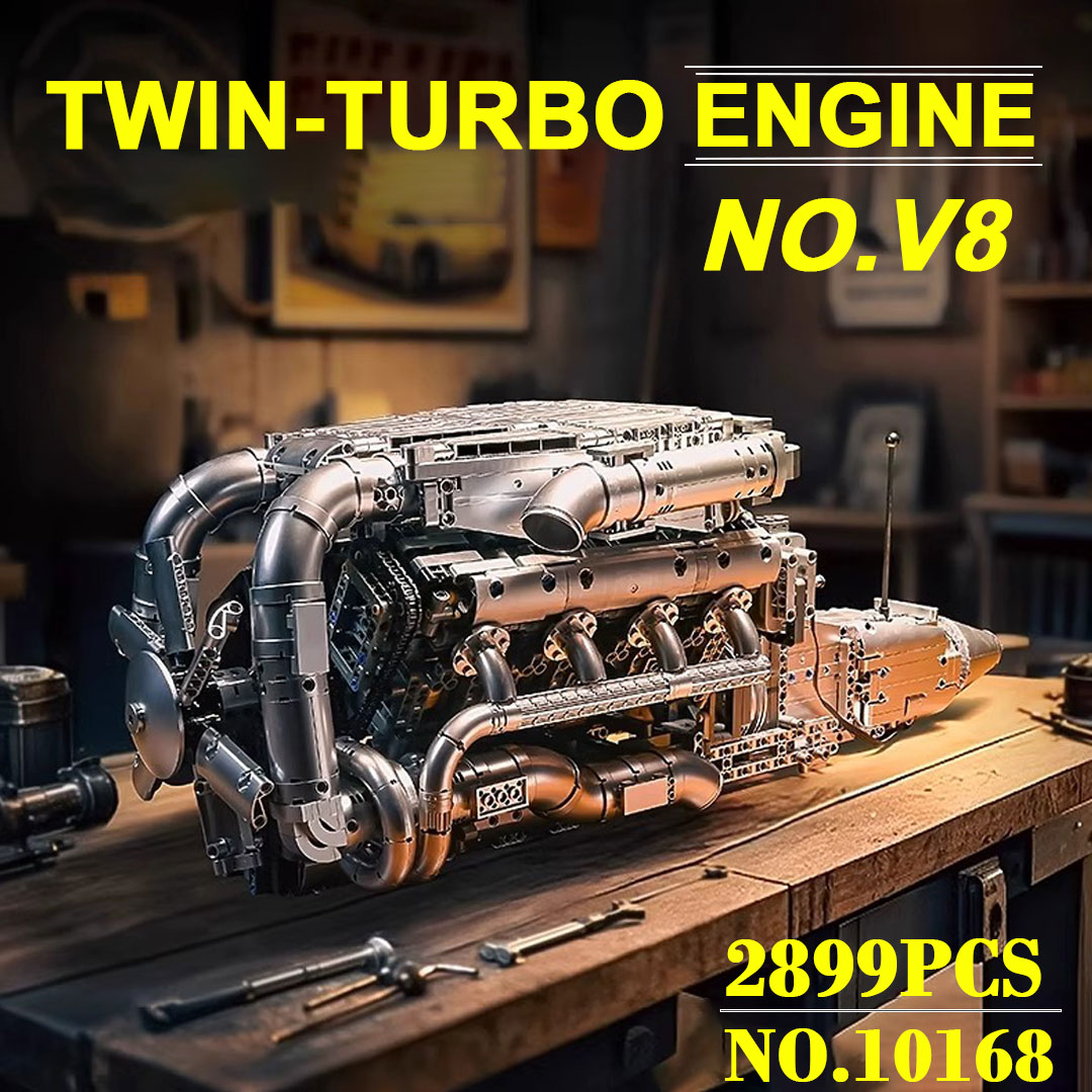 Molde king 10168 v8 kit de mot - Model Kit V8 Engine avaliação e preço