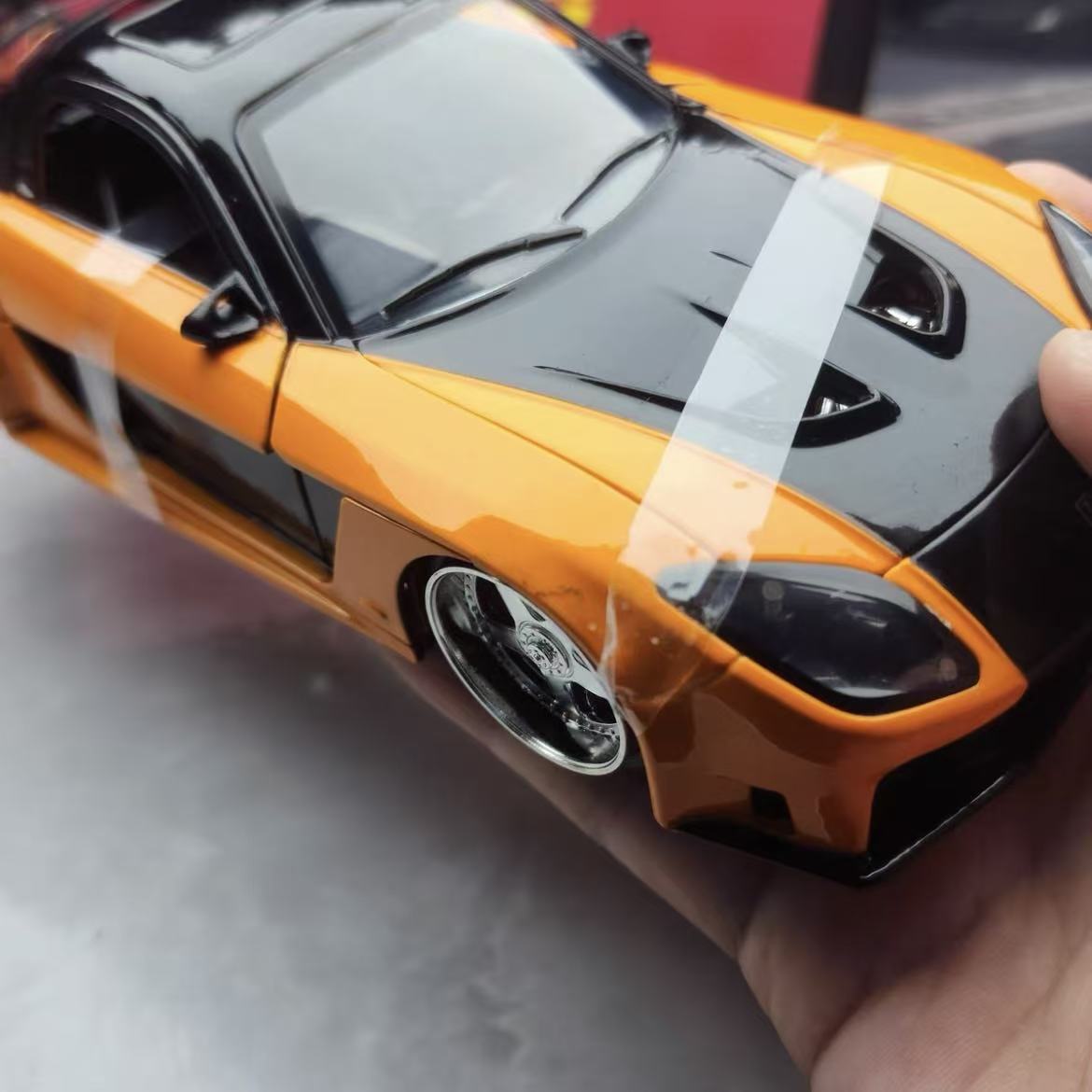 JADA 1:24 Tokyo Drift Han RX7  - Model Kit Lamborghini avaliação e preço
