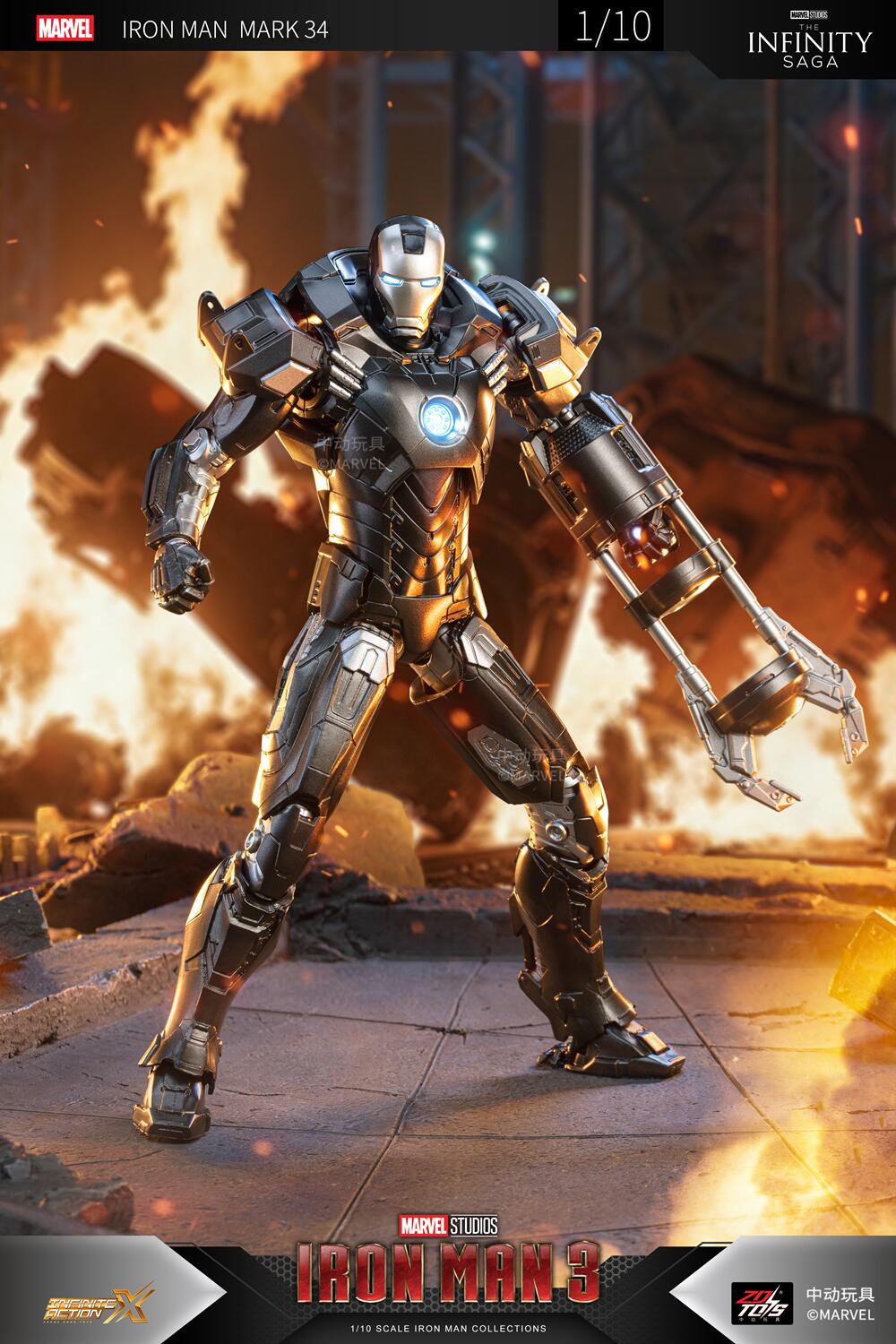 ZD Toys Os Vingadores Homem de - Model Kit Iron Man Mark 50 avaliação e preço