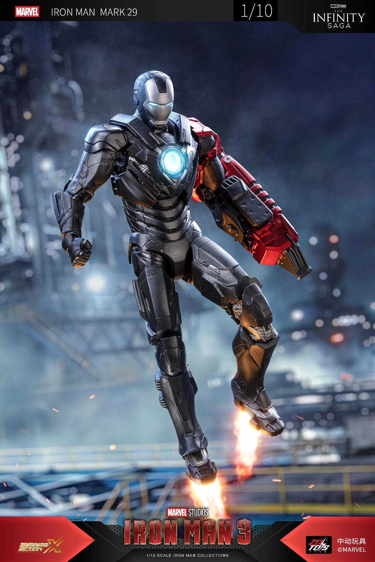 ZD Toys Os Vingadores Homem de - Model Kit Iron Man Mark 50 avaliação e preço