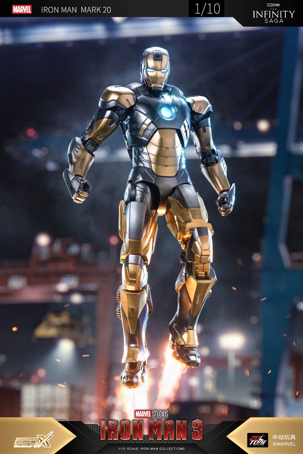 ZD Toys Os Vingadores Homem de - Model Kit Iron Man Mark 50 avaliação e preço