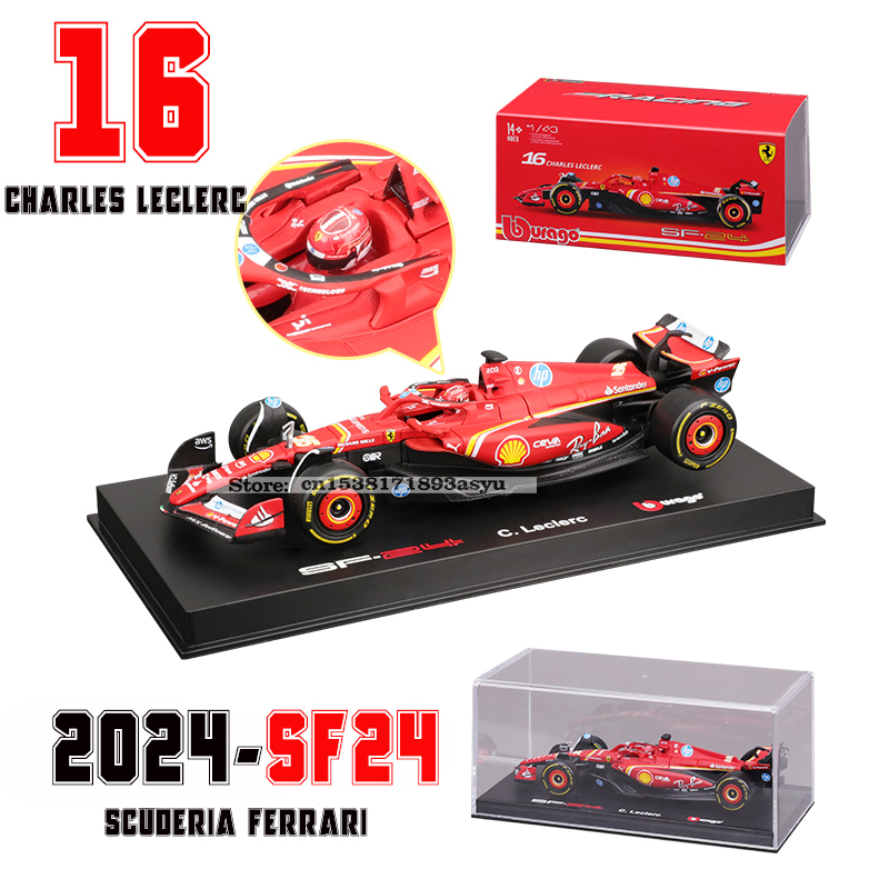 Bburago 1:43 F1 2024 Ferrari S - Model Kit Ferrari avaliação e preço