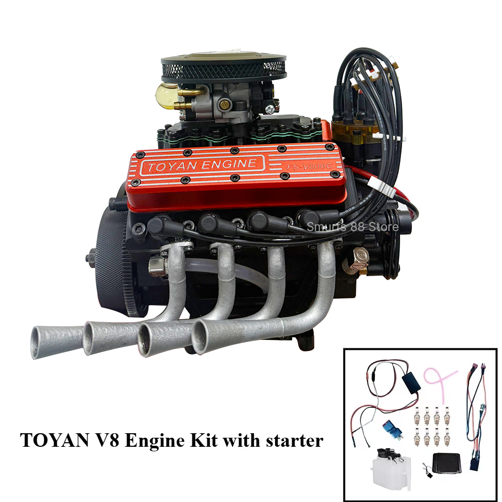 Toyan v8 modelo de motor de me - Model Kit V8 Engine avaliação e preço