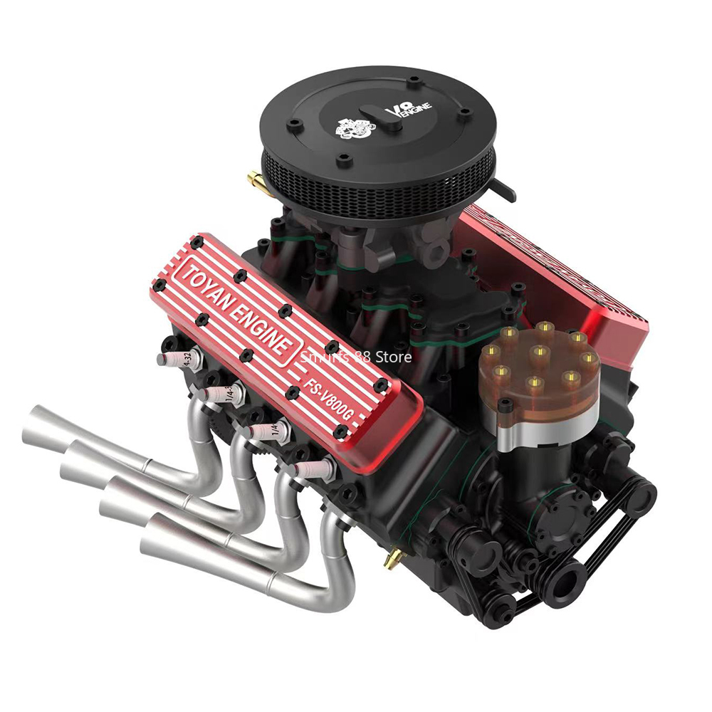 Toyan v8 modelo de motor de me - Model Kit V8 Engine avaliação e preço